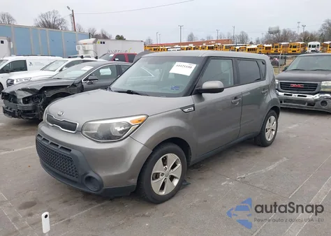 2015 Kia Soul z USA, uszkodzony, nr VIN KNDJN2A20F7192568